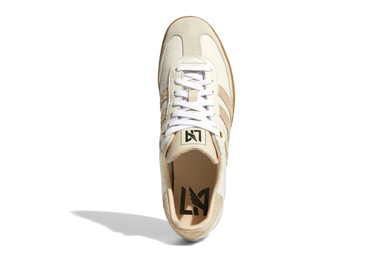 Adidas Samba Beige x Los Angeles Galaxy