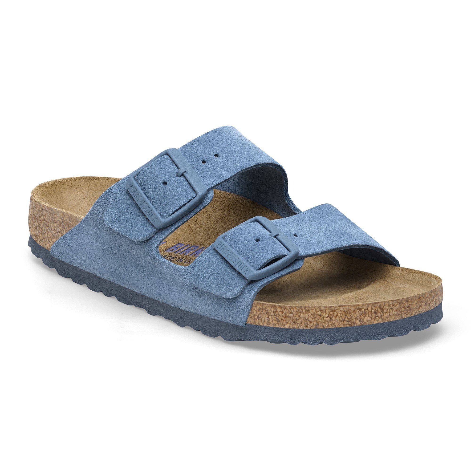 Birkenstock Arizona Suede Leather - Elemental Blue