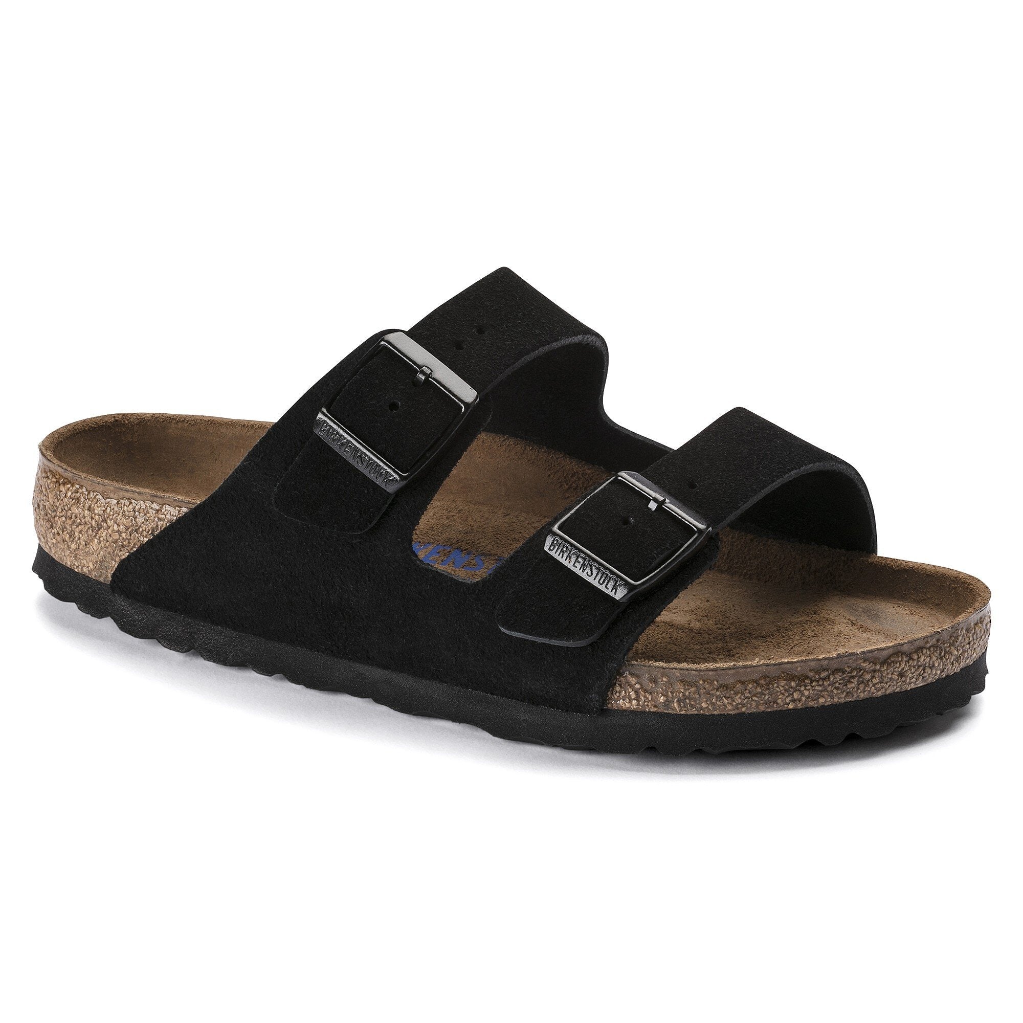 Birkenstock Arizona Suede Leather - Black