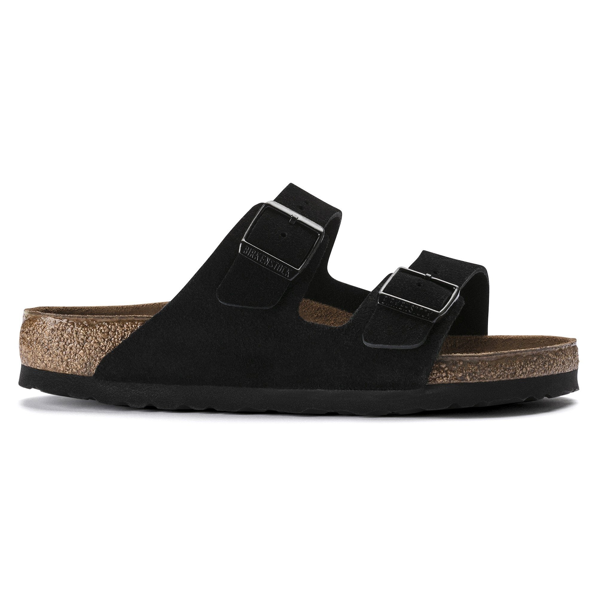 Birkenstock Arizona Suede Leather - Black