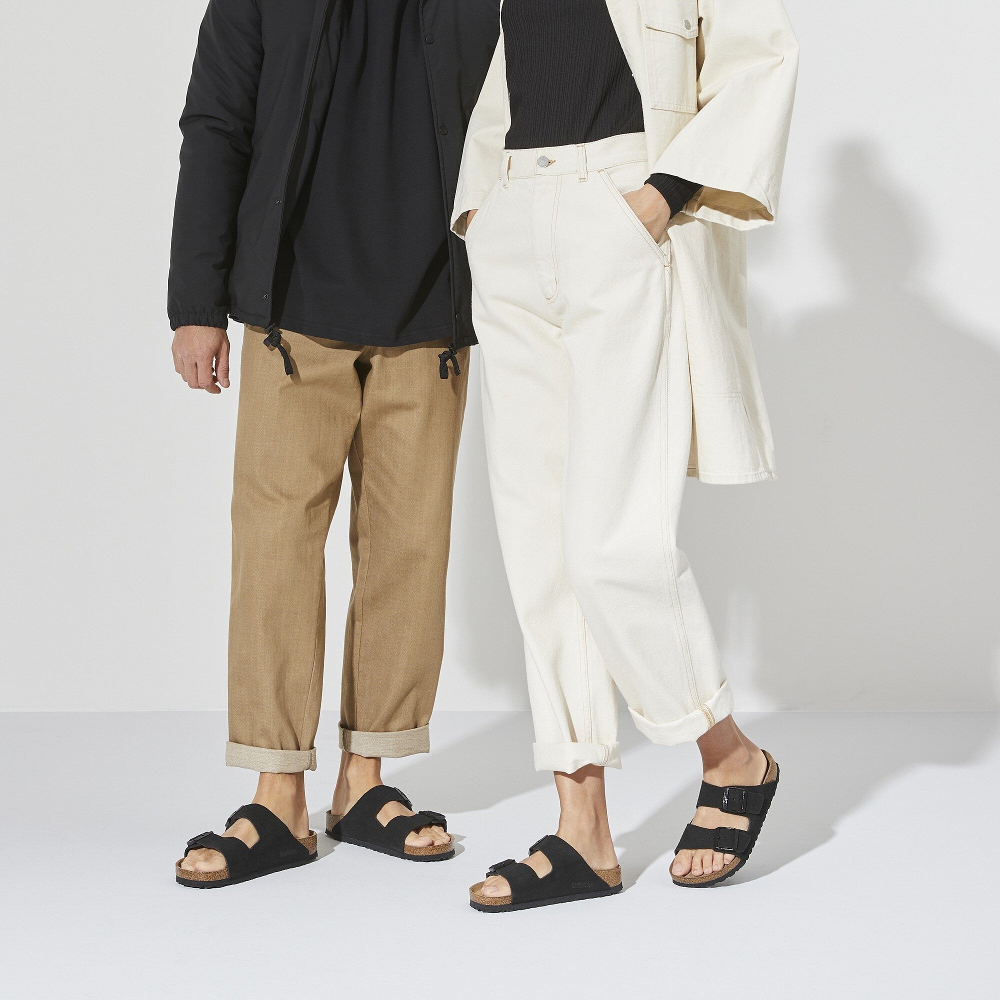 Birkenstock Arizona Suede Leather - Black