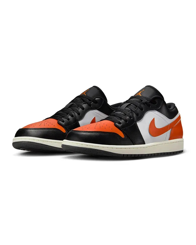Air Jordan 1 Low Black White Sail Starfish