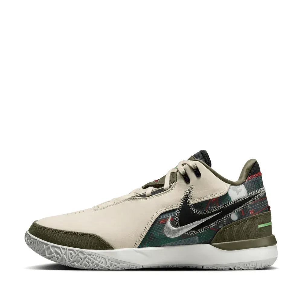 FaZe Clan x Nike Zoom LeBron NXXT Gen AMPD Light Cream Black Medium Olive