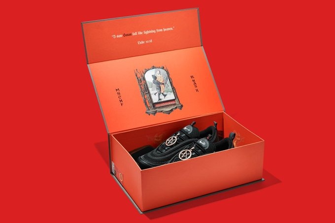 Nike Air Max 97 MSCHF x "Satan Shoes"