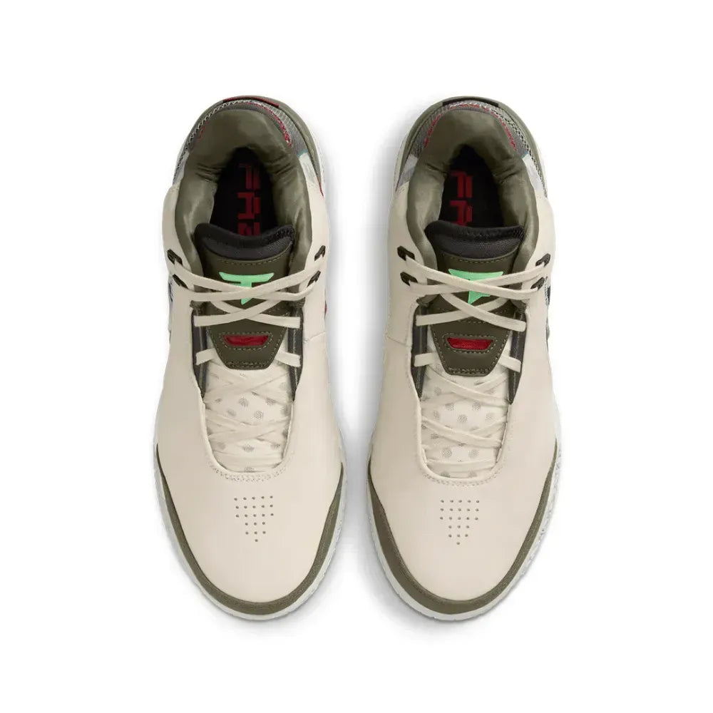FaZe Clan x Nike Zoom LeBron NXXT Gen AMPD Light Cream Black Medium Olive
