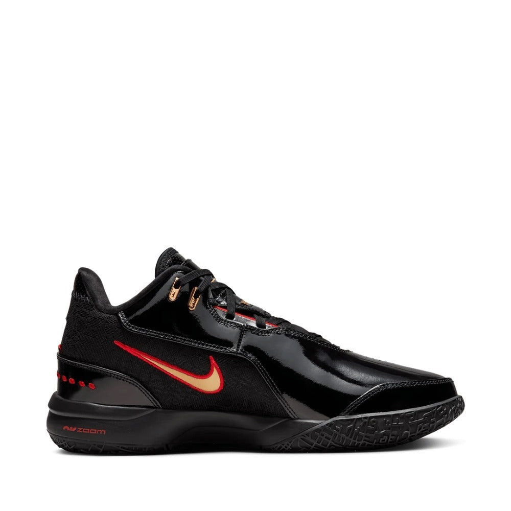 Nike Zoom LeBron NXXT Gen AMPD EP Black and Metallic Gold