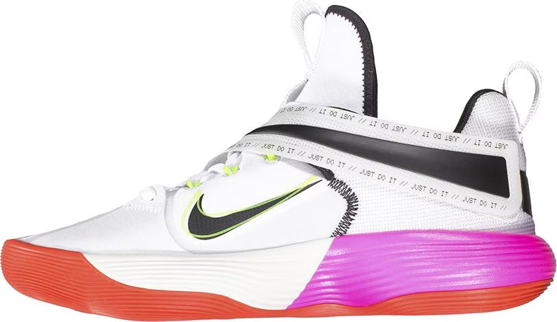 Nike React Hyperset "Branco e Rosa"