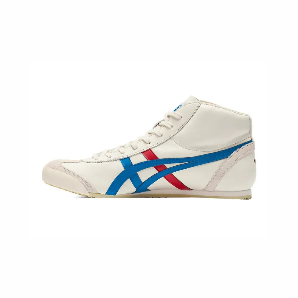 Onitsuka Tiger Mexico Mid Runner Cream Directoire Blue