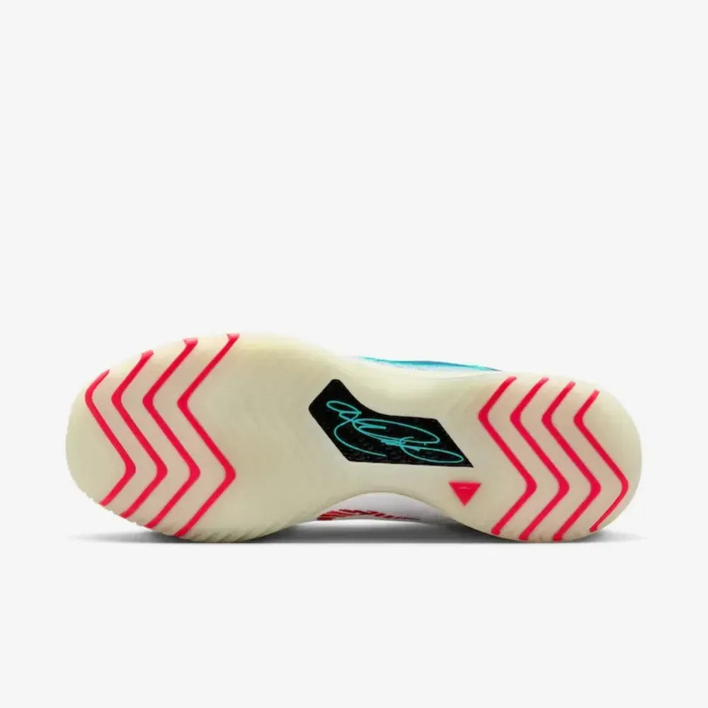 Nike LeBron NXXT Genisus White Aurora Green Siren Red Aegean Storm
