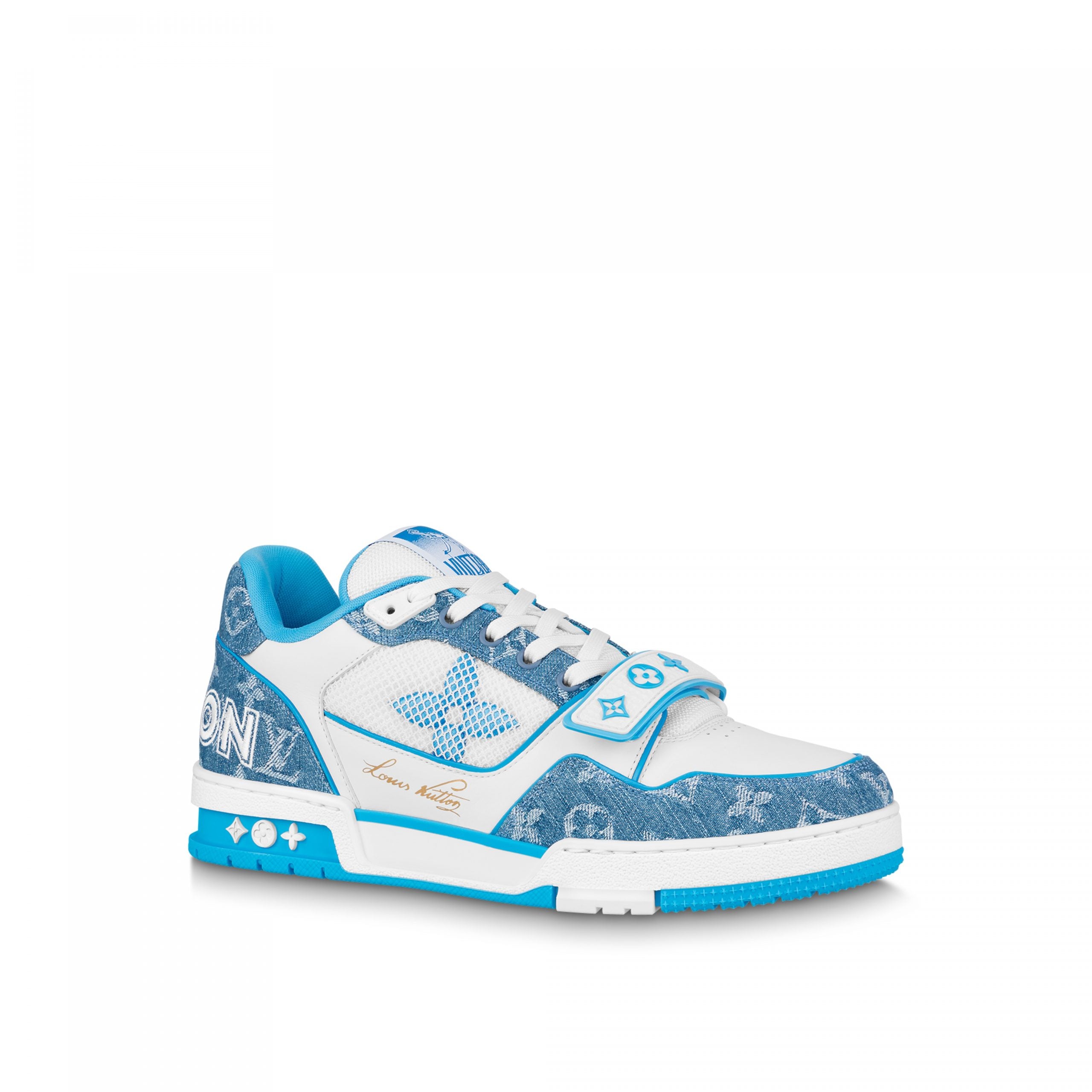 Louis Vuitton Trainer "Navy Blue White"