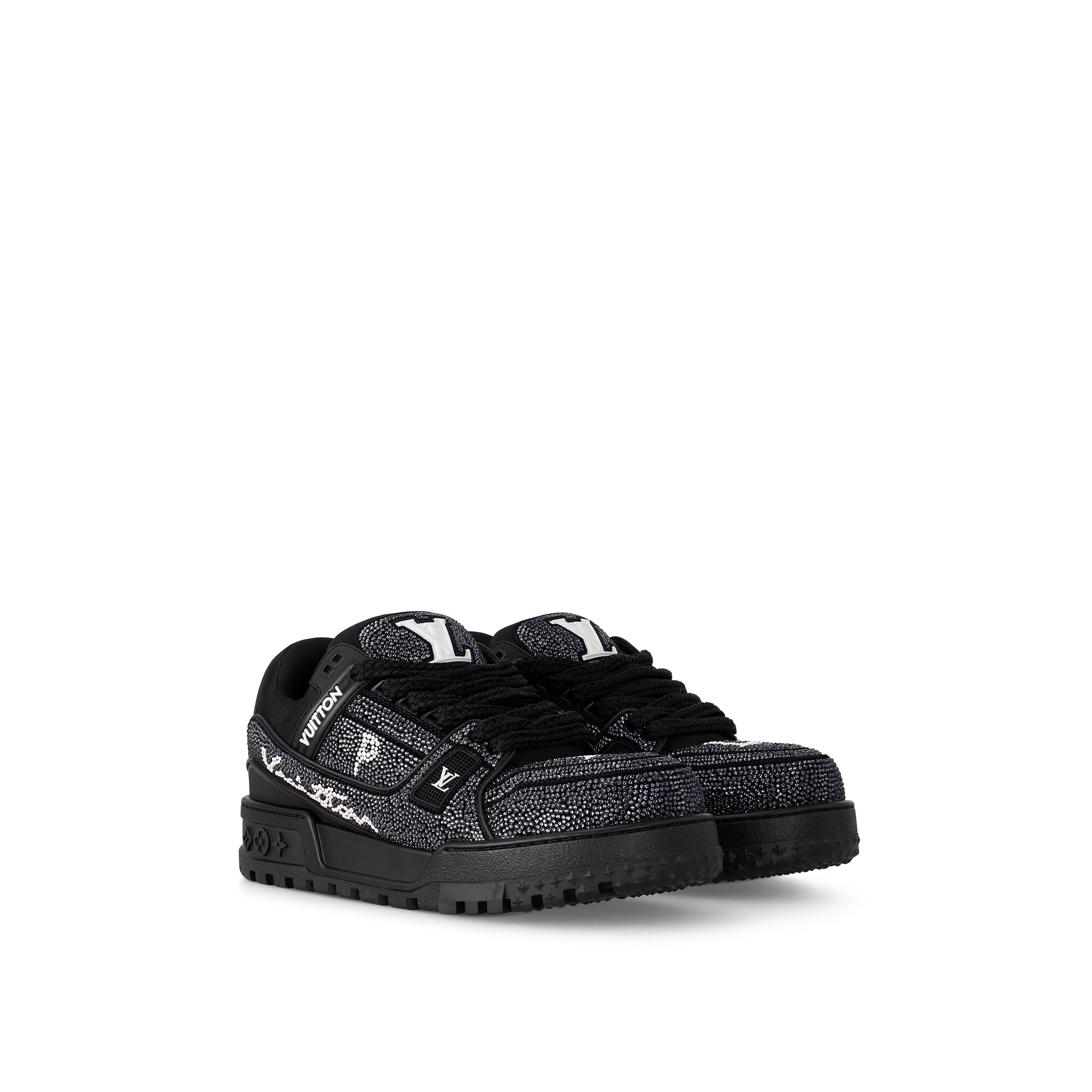 Louis Vuitton LV Trainer Maxi "Black/White"