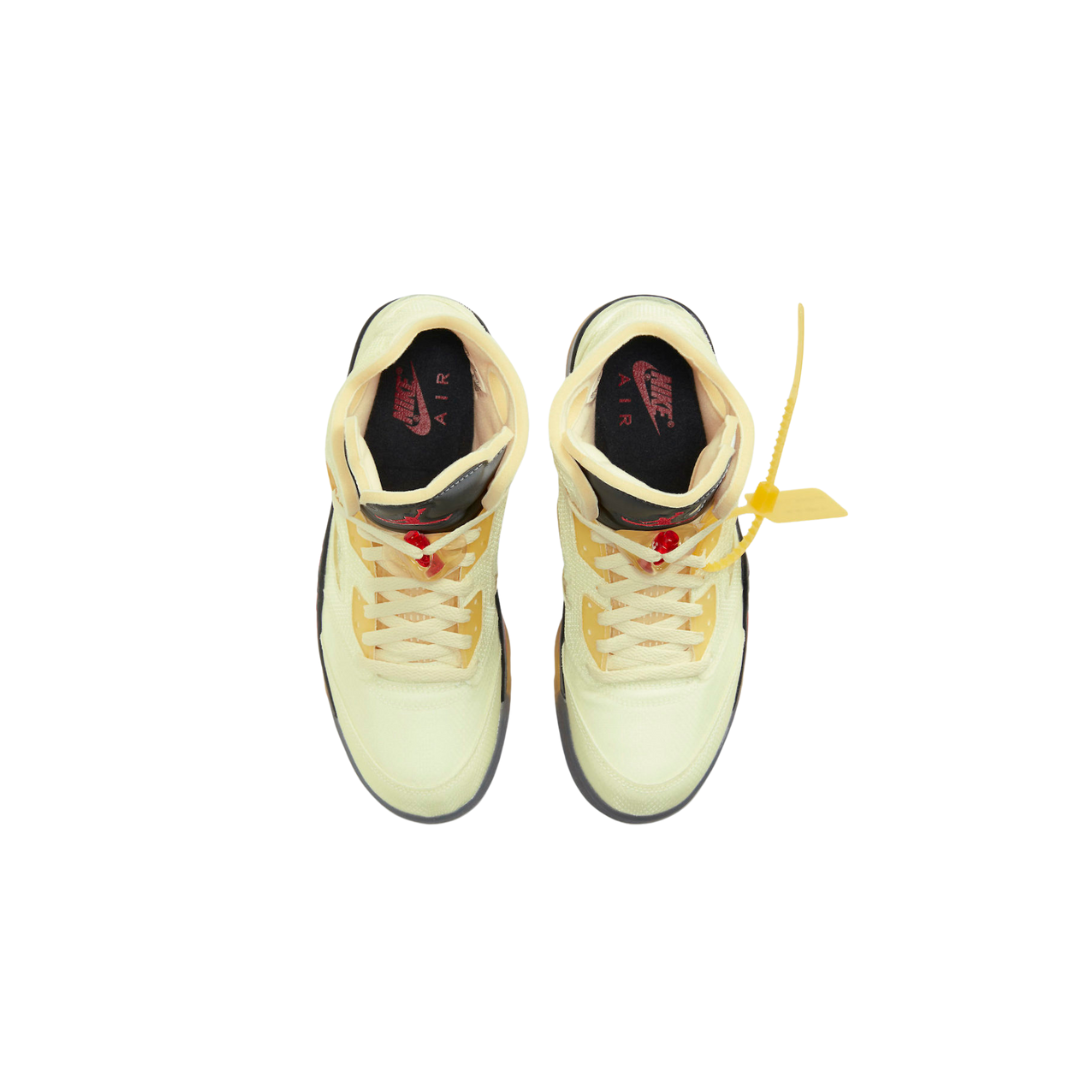 Off-White x Air Jordan 5 "Sail"