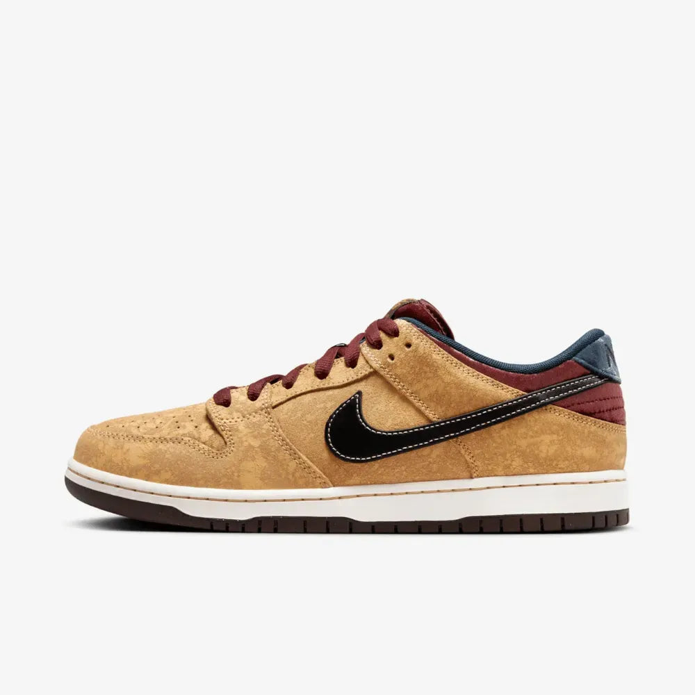Nike SB Dunk Low Pro "Celestial Gold and Dark Team Red"