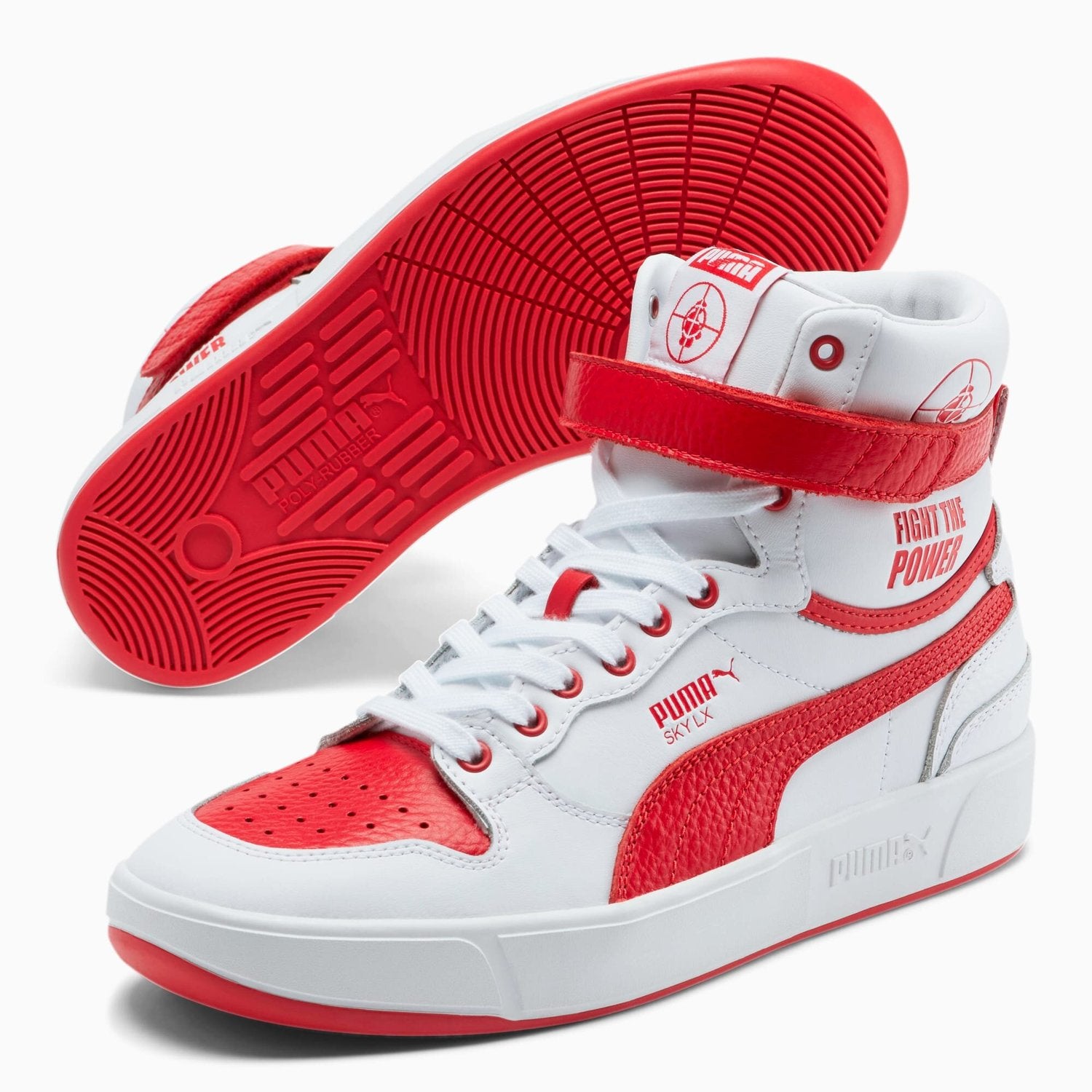 Puma Sky x Public Enemy "White/Red"