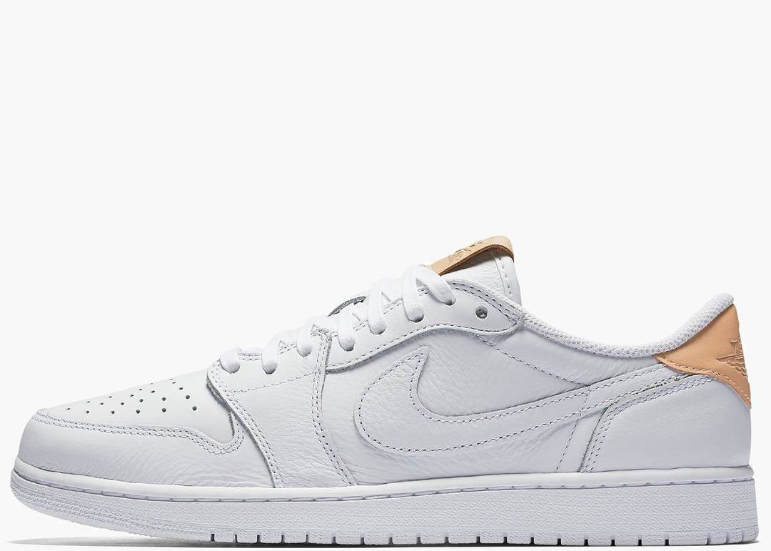Nike Air Jordan 1 Retro Low OG "White Vachetta"