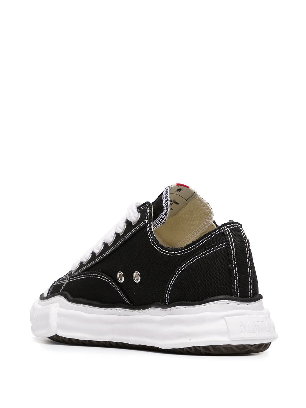 Maison Mihara Yasuhiro Peterson 23 OG Sole Canvas Low "Black White"