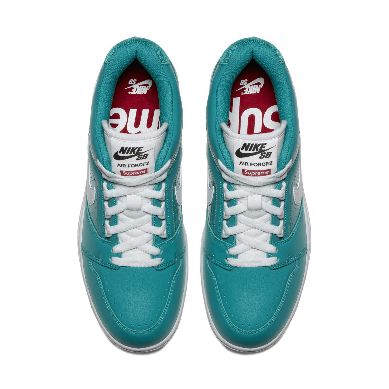 Nike SB Air Force 2 Low x Supreme "New Emerald"