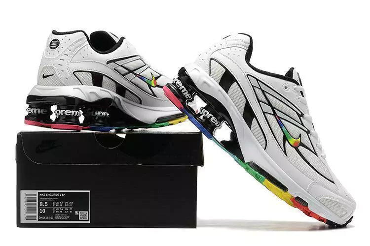 Supreme x Nike Shox Ride 2 "RainBow White"