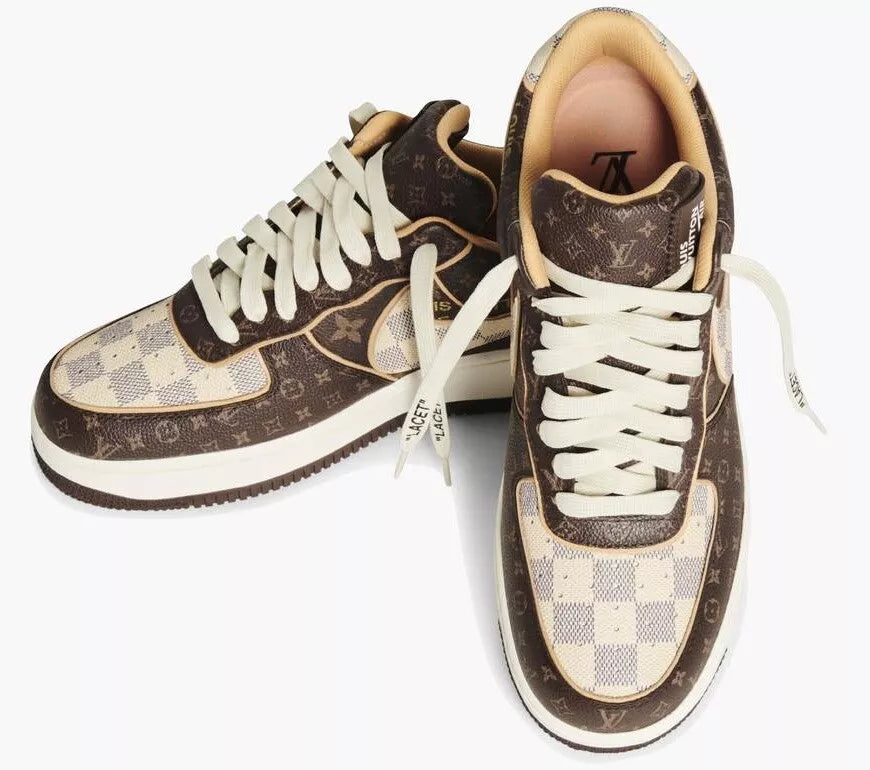 Nike Air Force 1 Low x Louis Vuitton Monogram Brown
