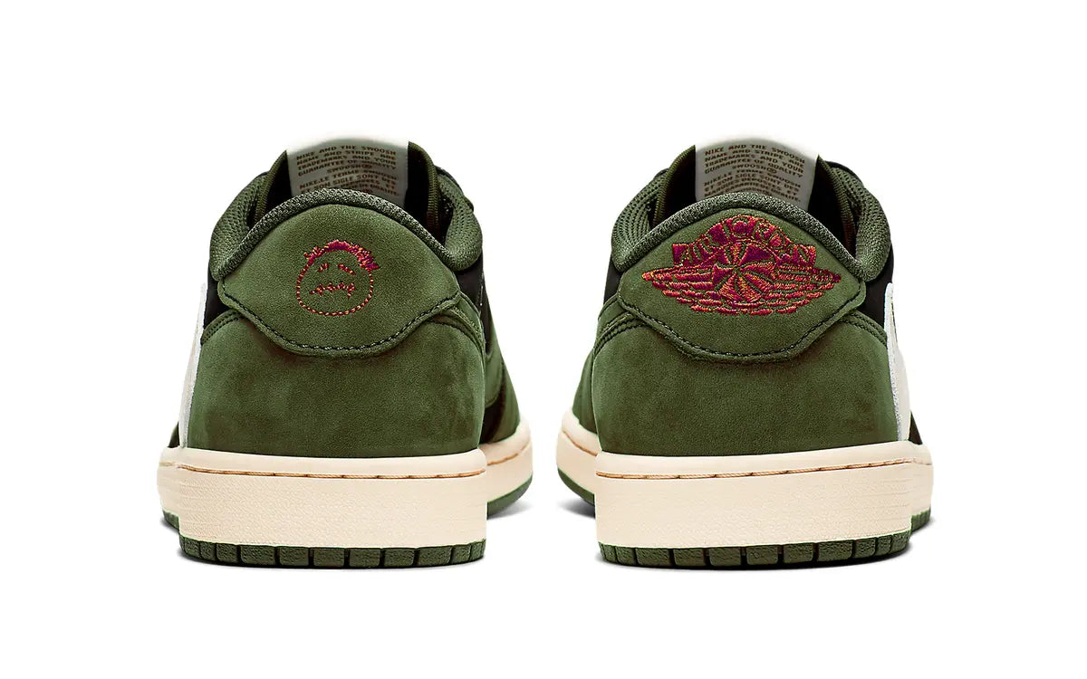 Nike Air Jordan 1 Low x Travis Scoot ''Black Olive''