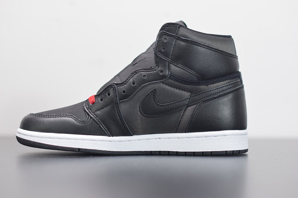 Nike Air Jordan 1 Retro High "Black Satin Gym Red"