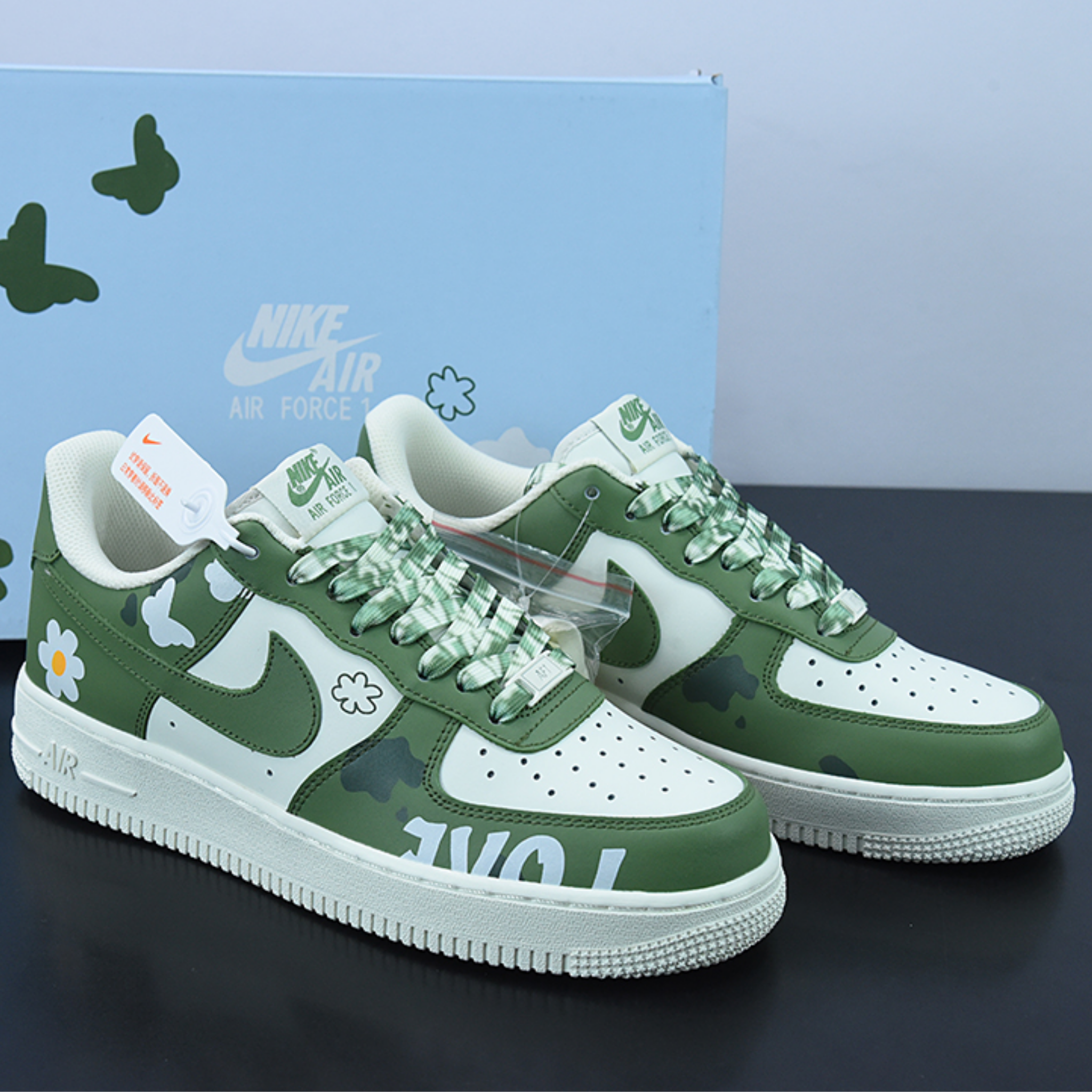 Green camo air sales force 1