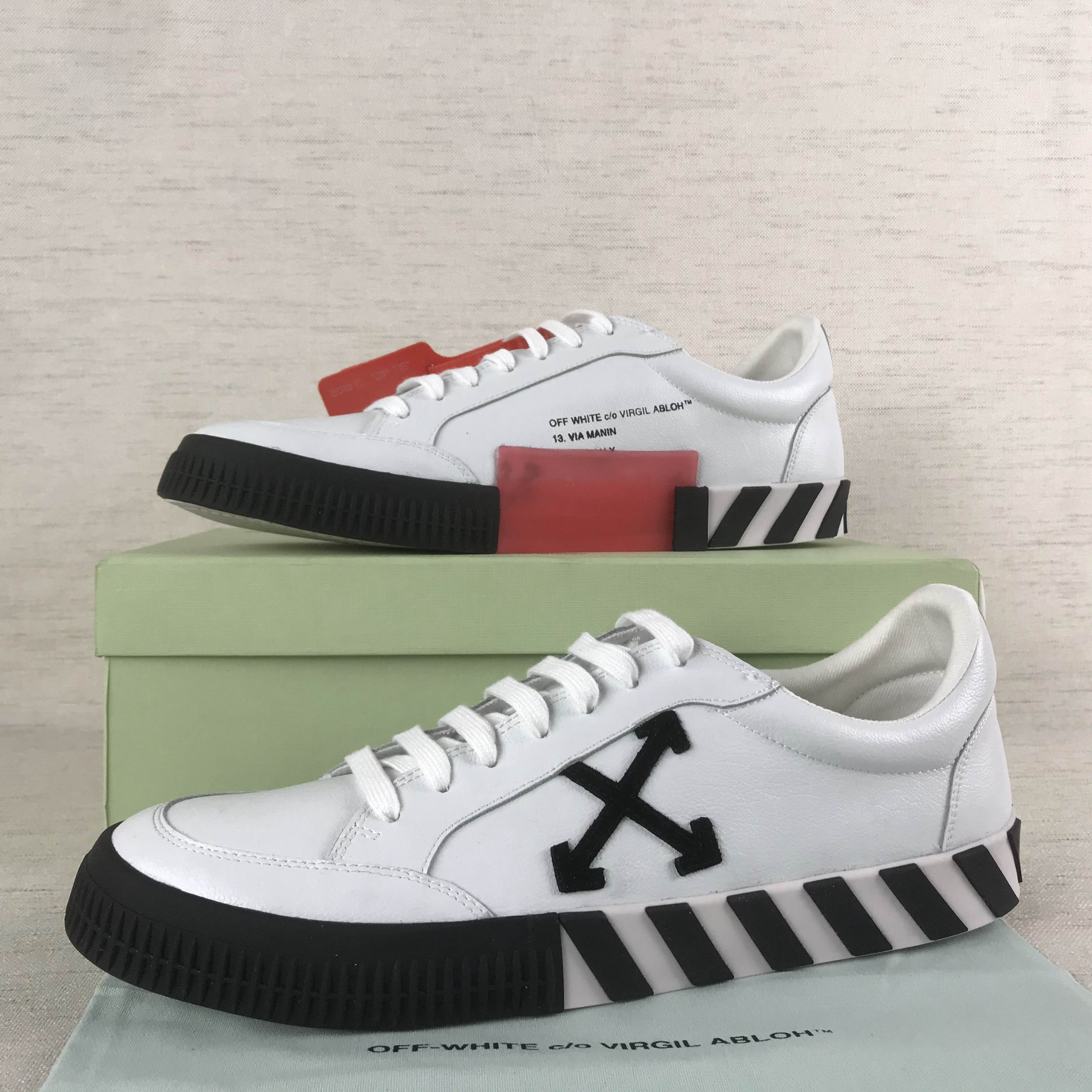 Vulcanized off white shoes Clearance
