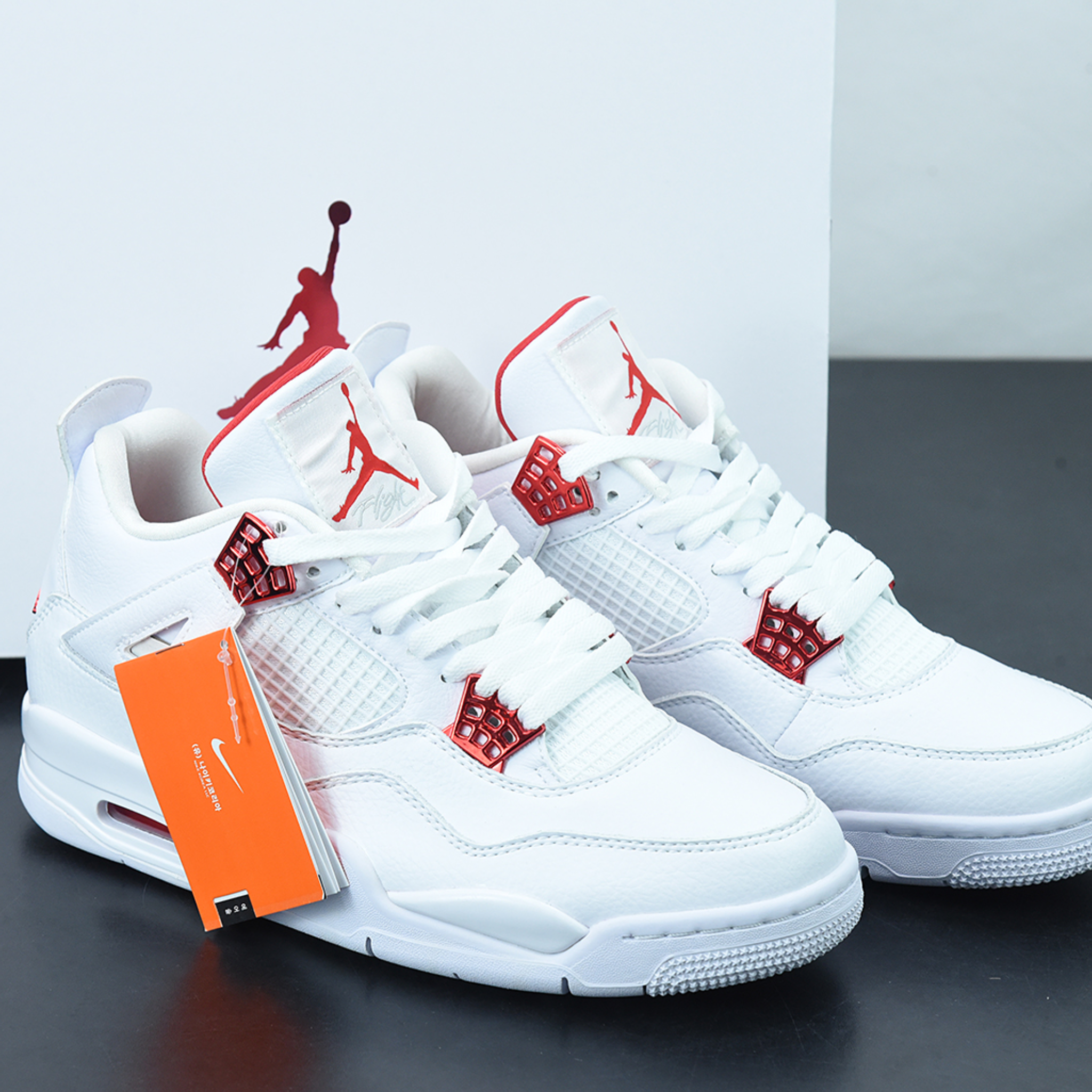 Air jordan 4 hot sale vermelho