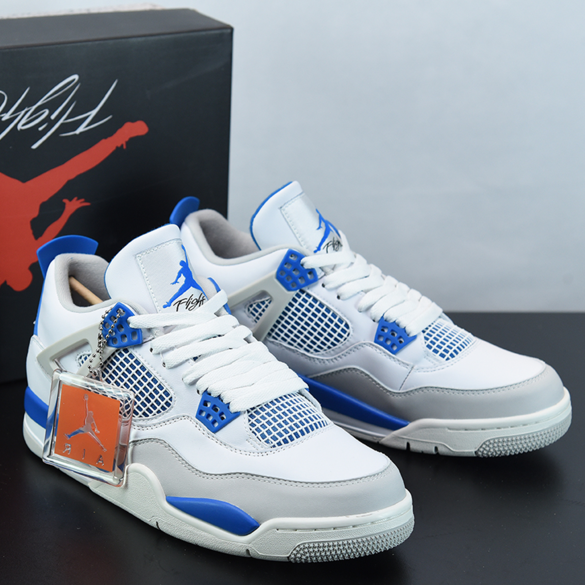 Air jordan 4 sales military blue 2012