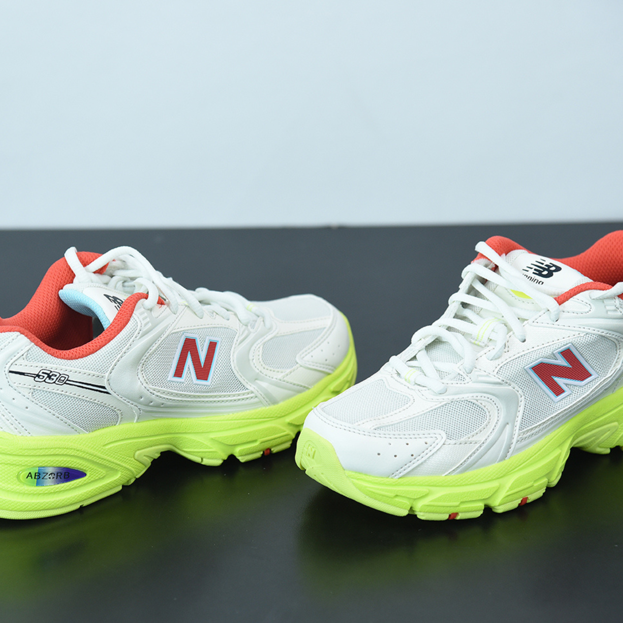 New Balance 530 "White Volt Orange"