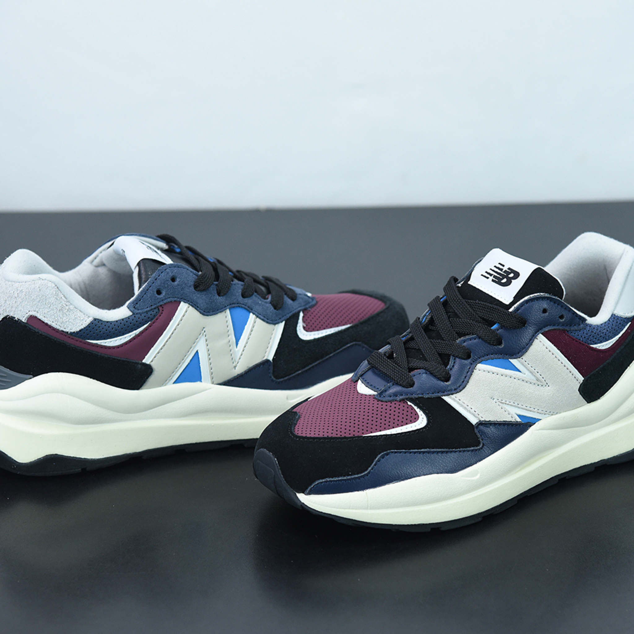 New Balance "Grey & Burgundy"