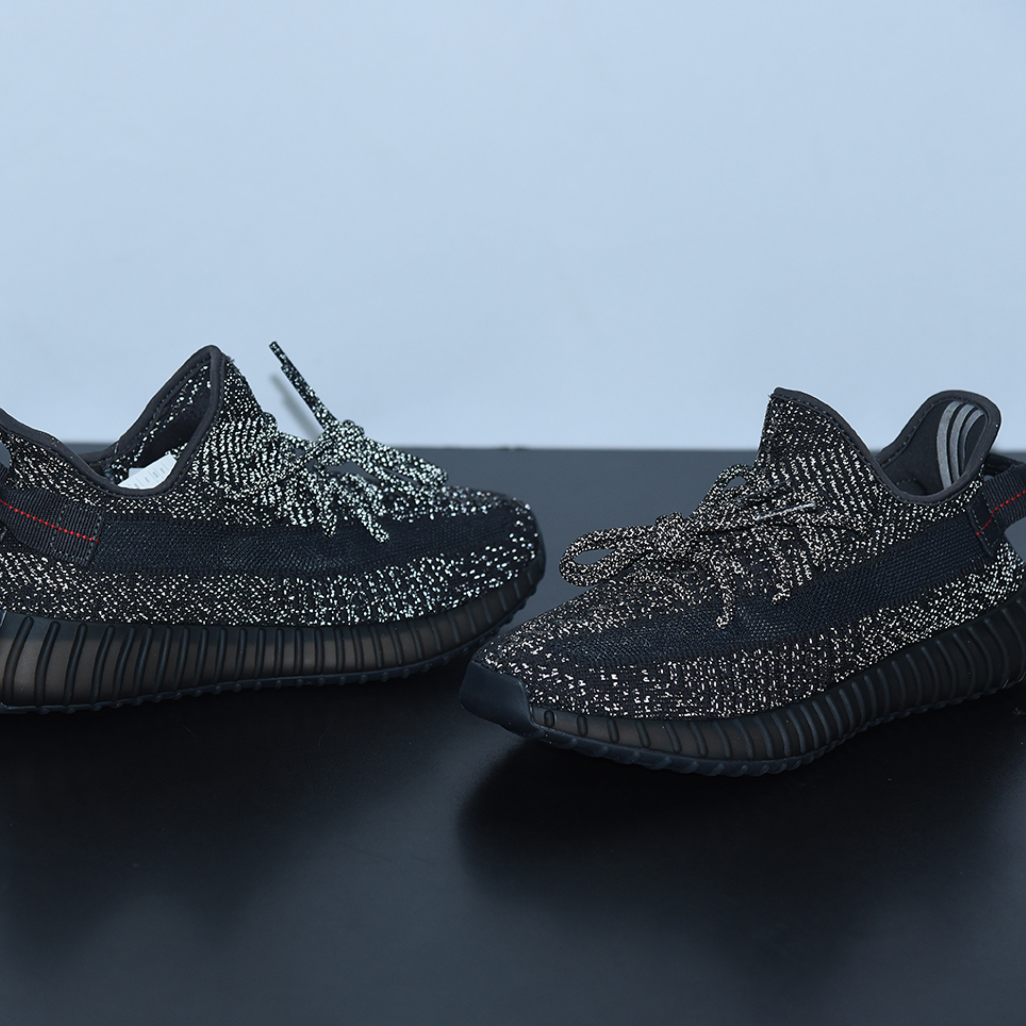 Adidas Yeezy Boost 350 V2 "Static Black"(Reflective)