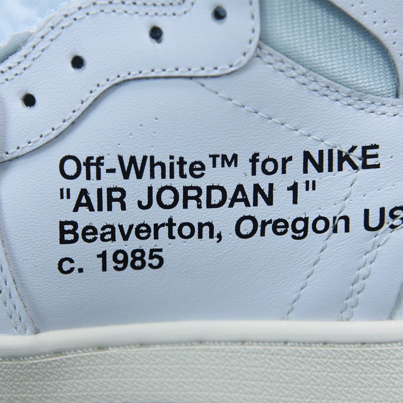 Nike Air Jordan 1 Retro High x Off-White "White"