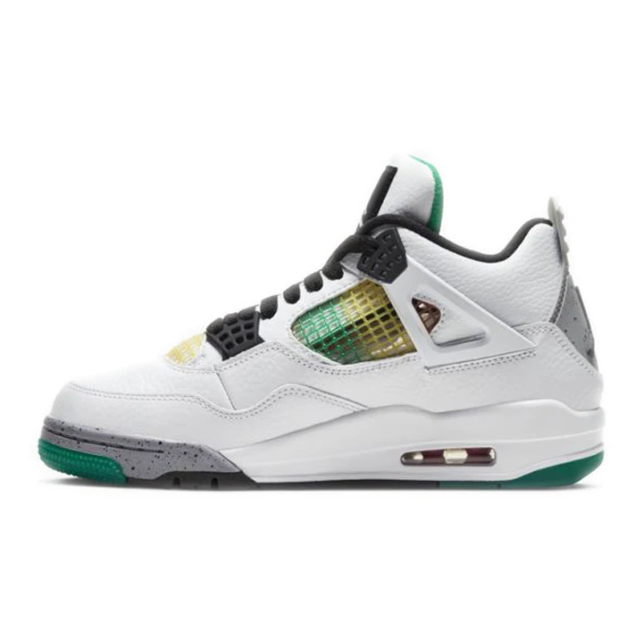 Nike Air Jordan 4 "Lucid Green Rasta"