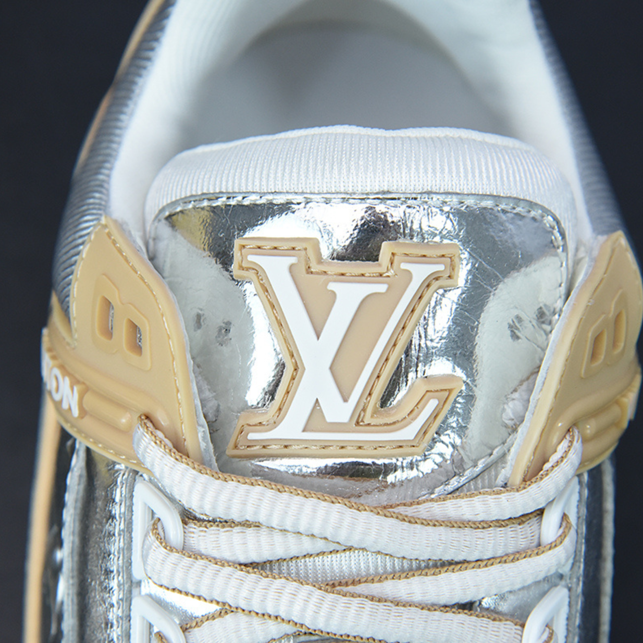 Louis Vuitton Trainer "Metallic Monogram"