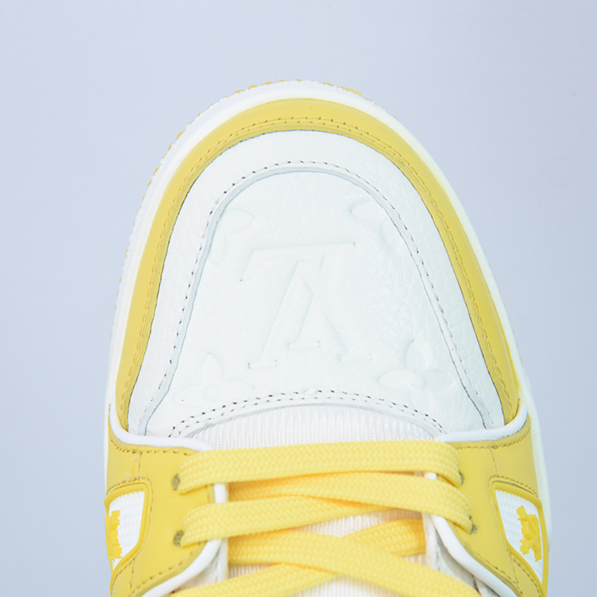 Louis Vuitton Trainer "Yellow White Monogram"