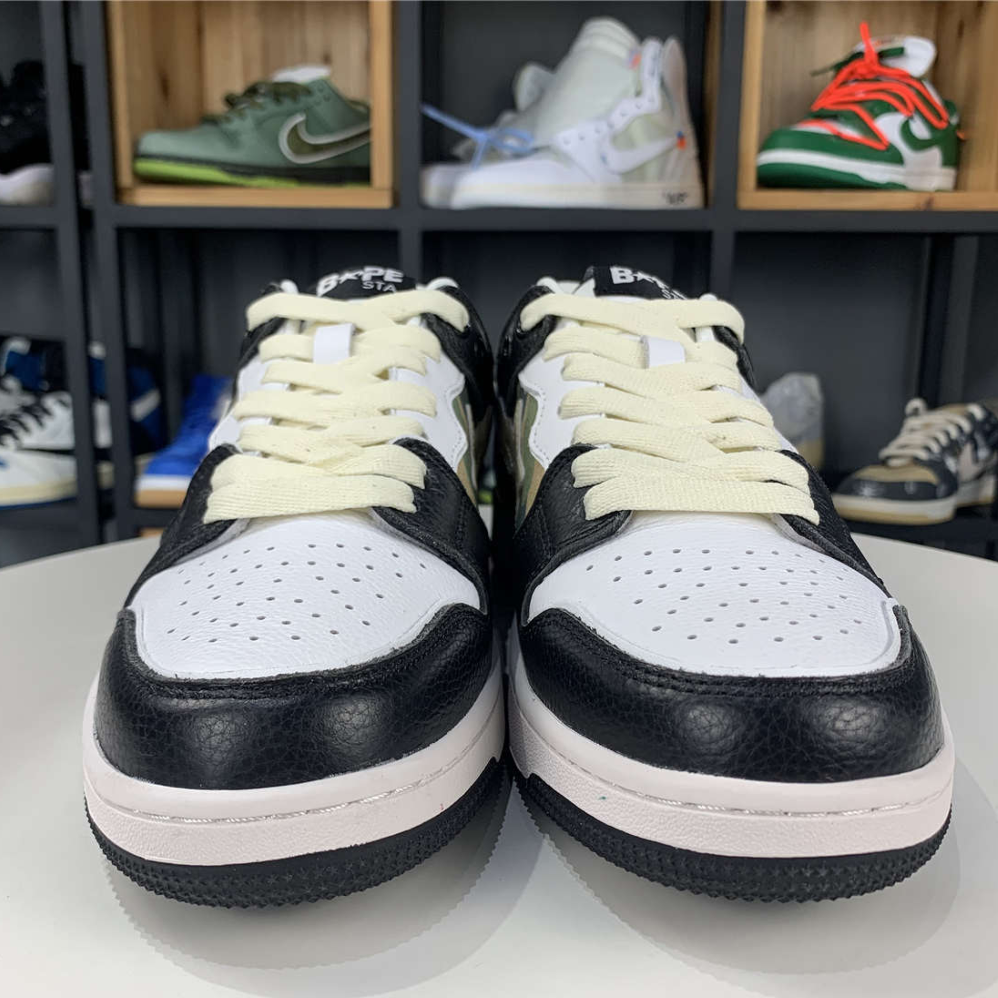 A Bathing Ape Bape SK8 Sta "Black"
