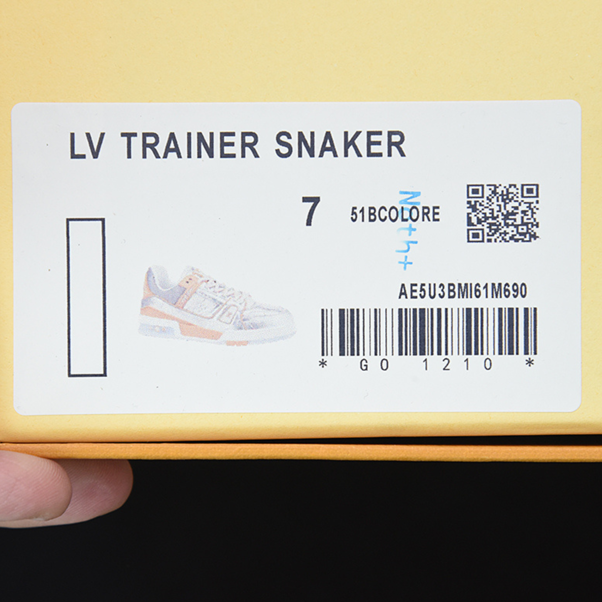 Louis Vuitton Trainer "Metallic Monogram"