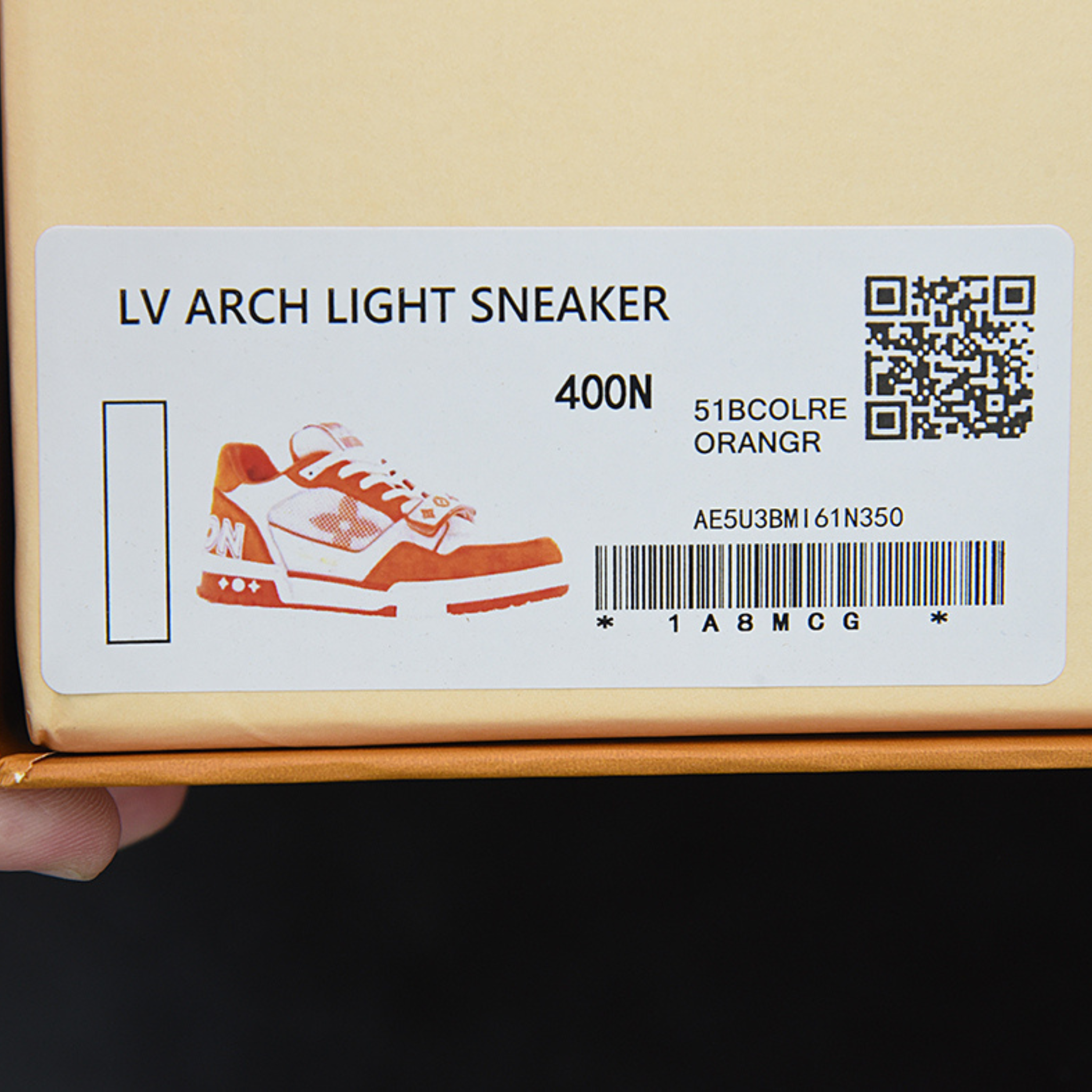 Louis Vuitton Trainer "Orange"