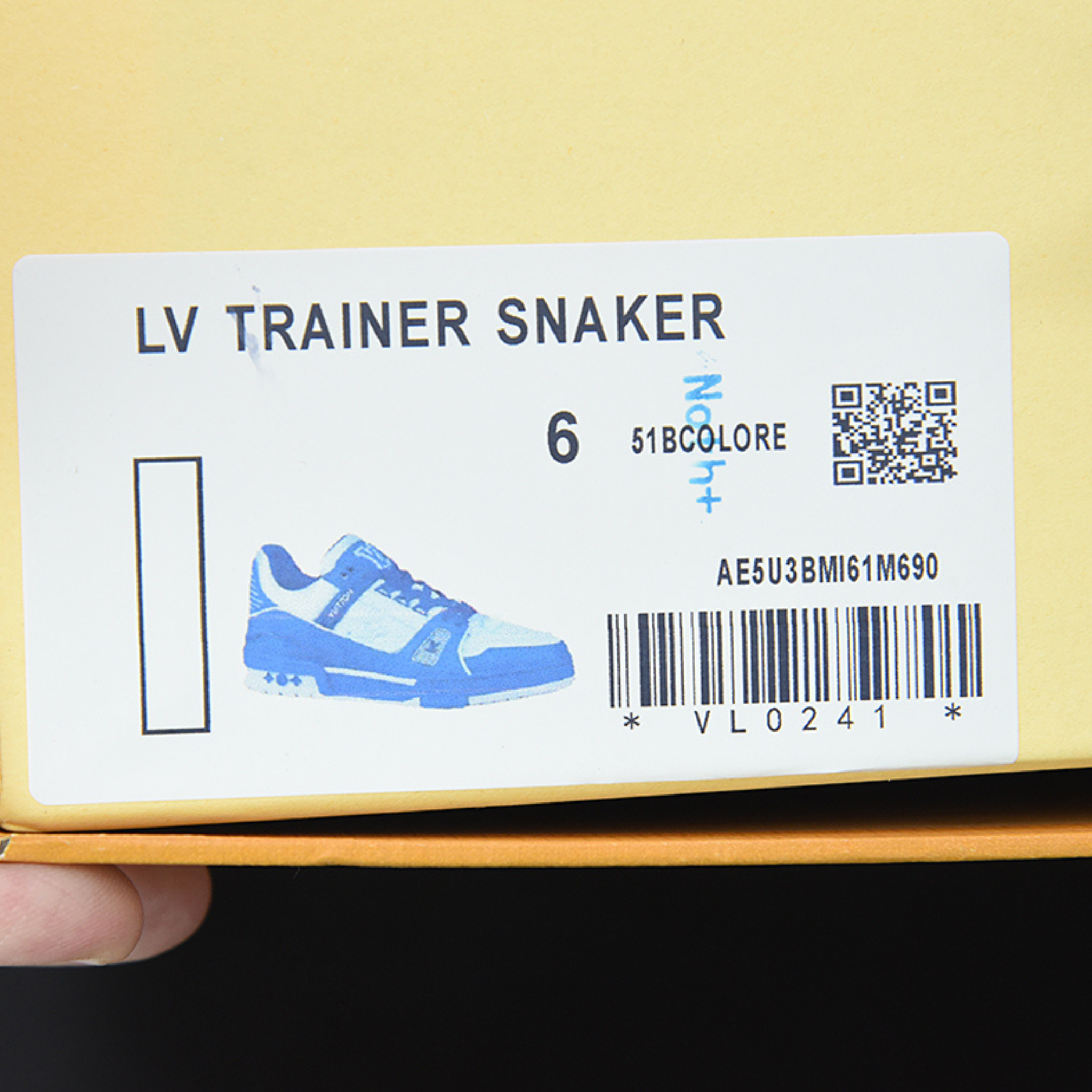 Louis Vuitton Trainer "Blue"