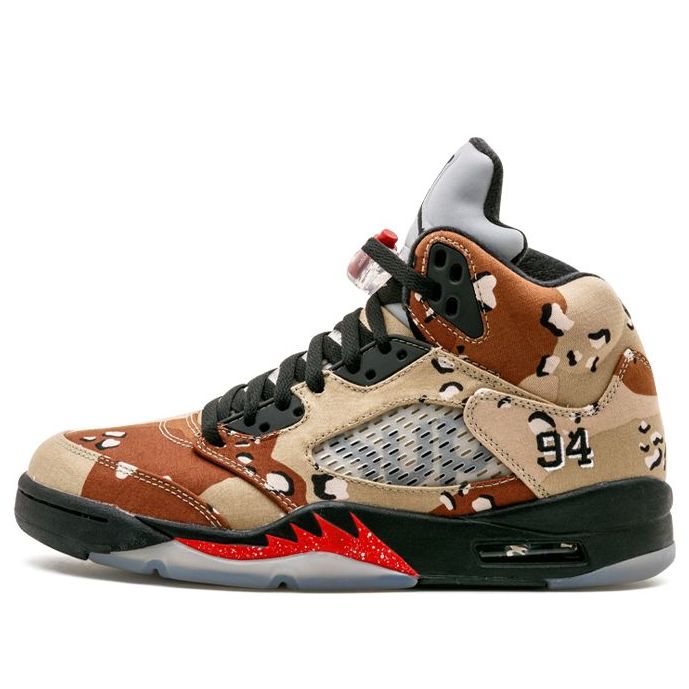 Supreme x Nike Air Jordan 5 Retro "Desert Camo"