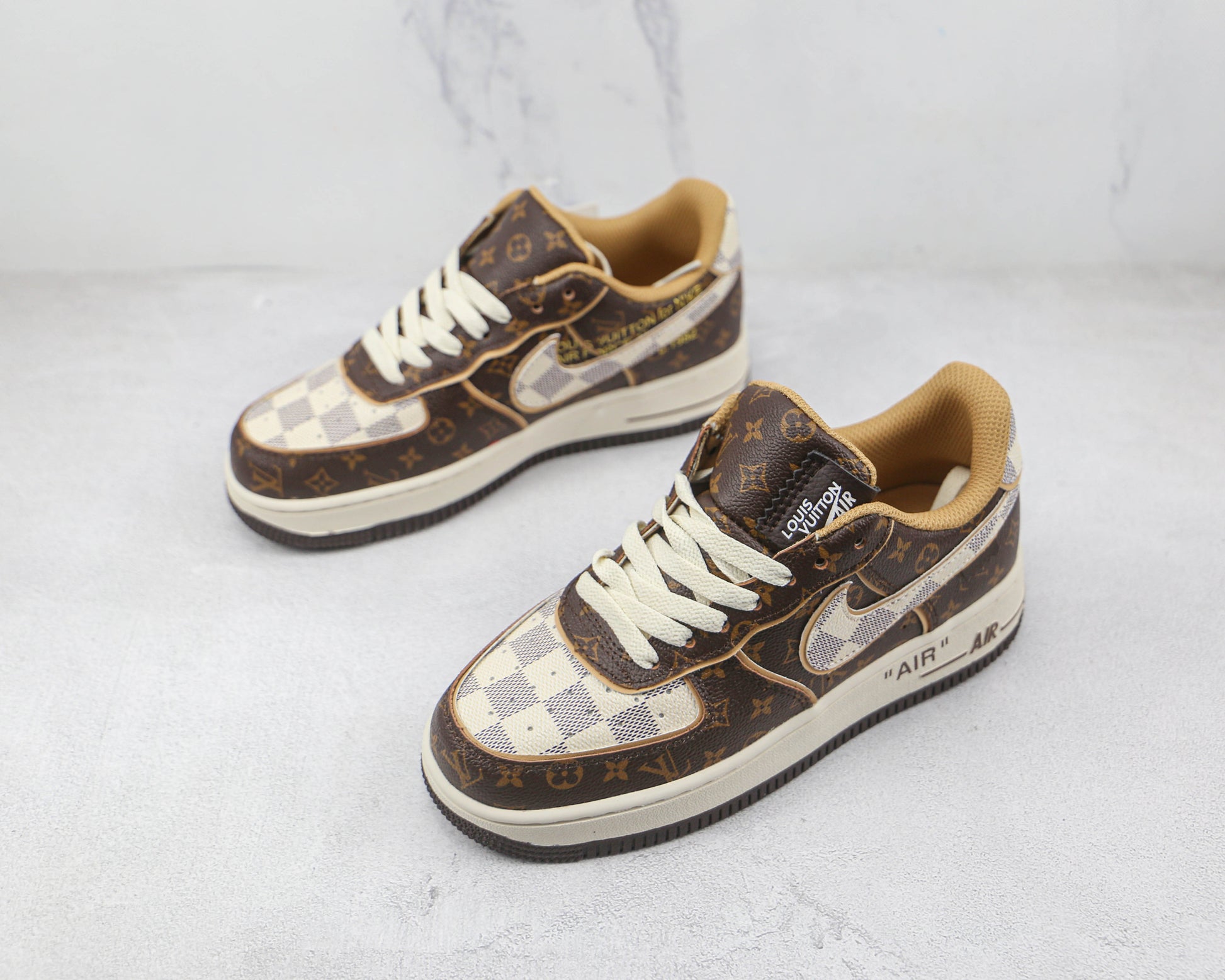 Nike Air Force 1 Low x Louis Vuitton Monogram Brown