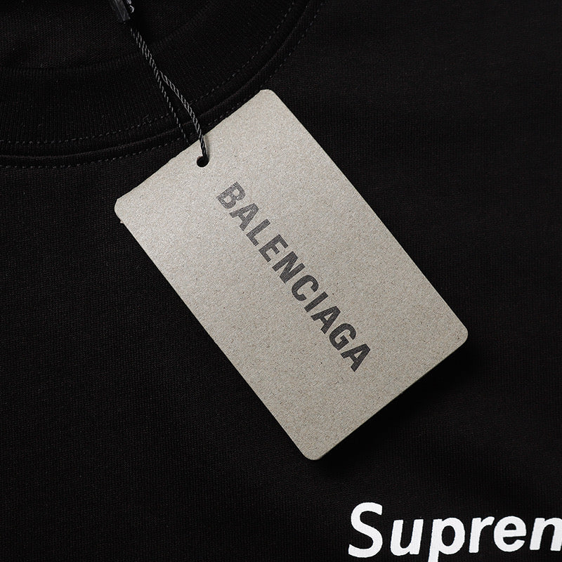 Camiseta Balenciaga X Supreme (Preta)