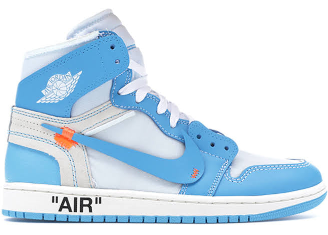 Nike Air Jordan 1 Retro High X Off-White "University Blue"