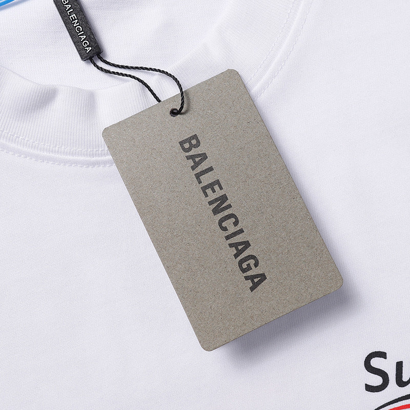 Camiseta Balenciaga X Supreme (Branca)