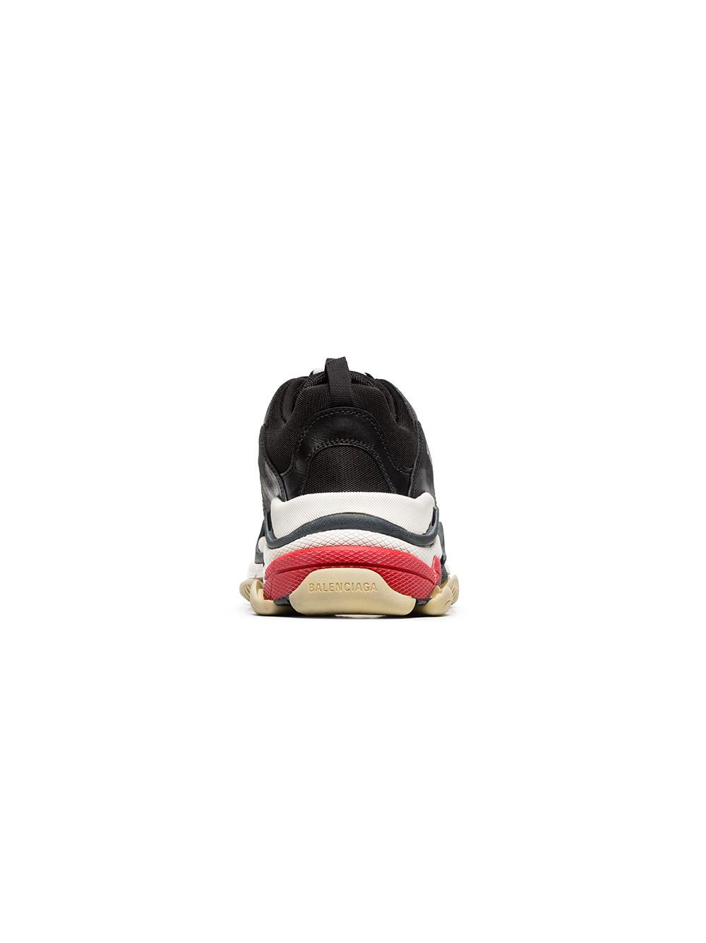 Balenciaga Triple S Black White Red