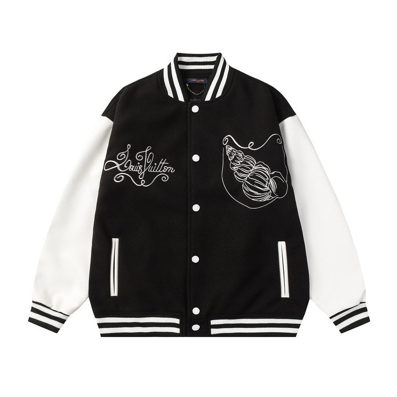 Varsity Jacket | Louis Vuitton | Black/White