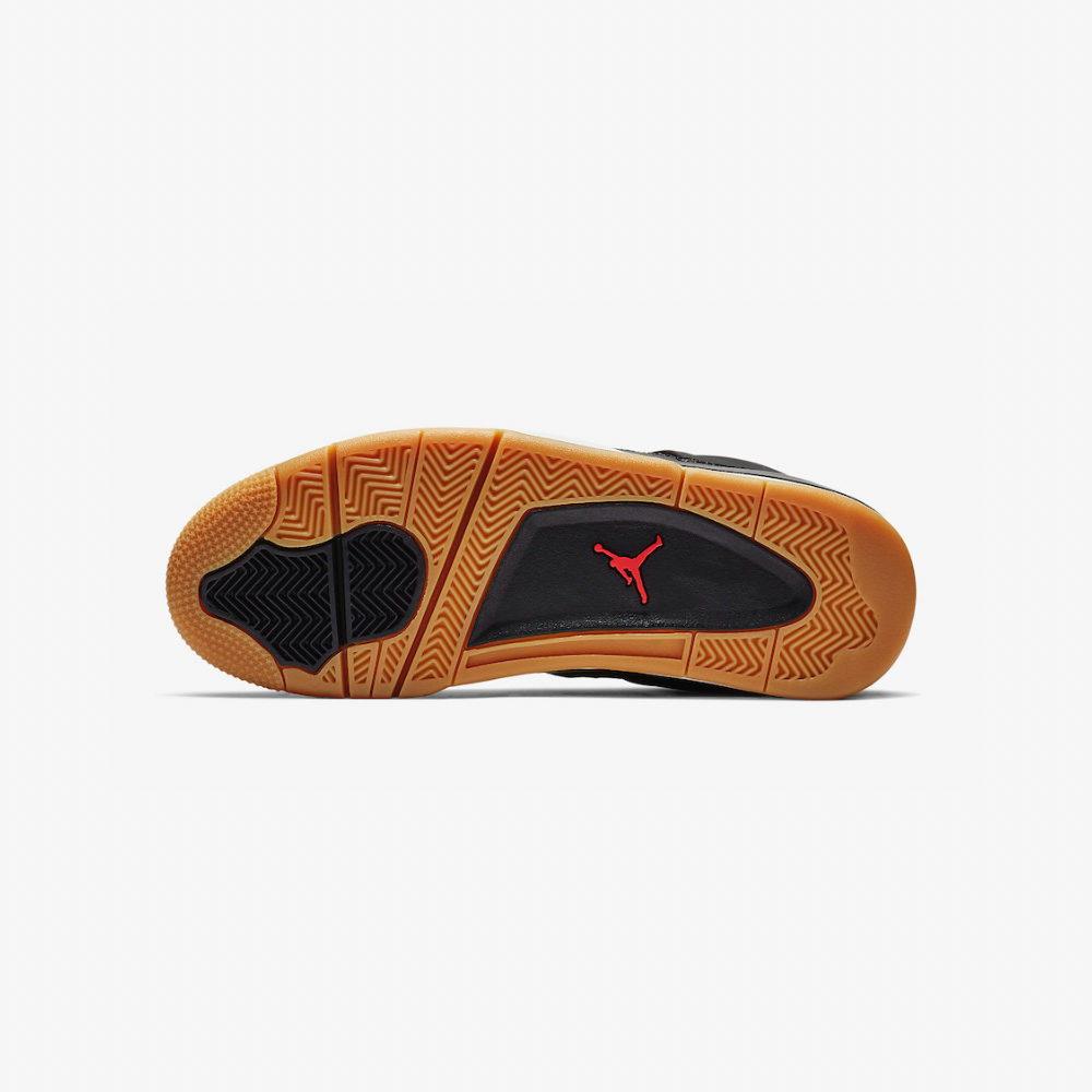 Nike Air Jordan 4 Retro "Laser Black Gum"