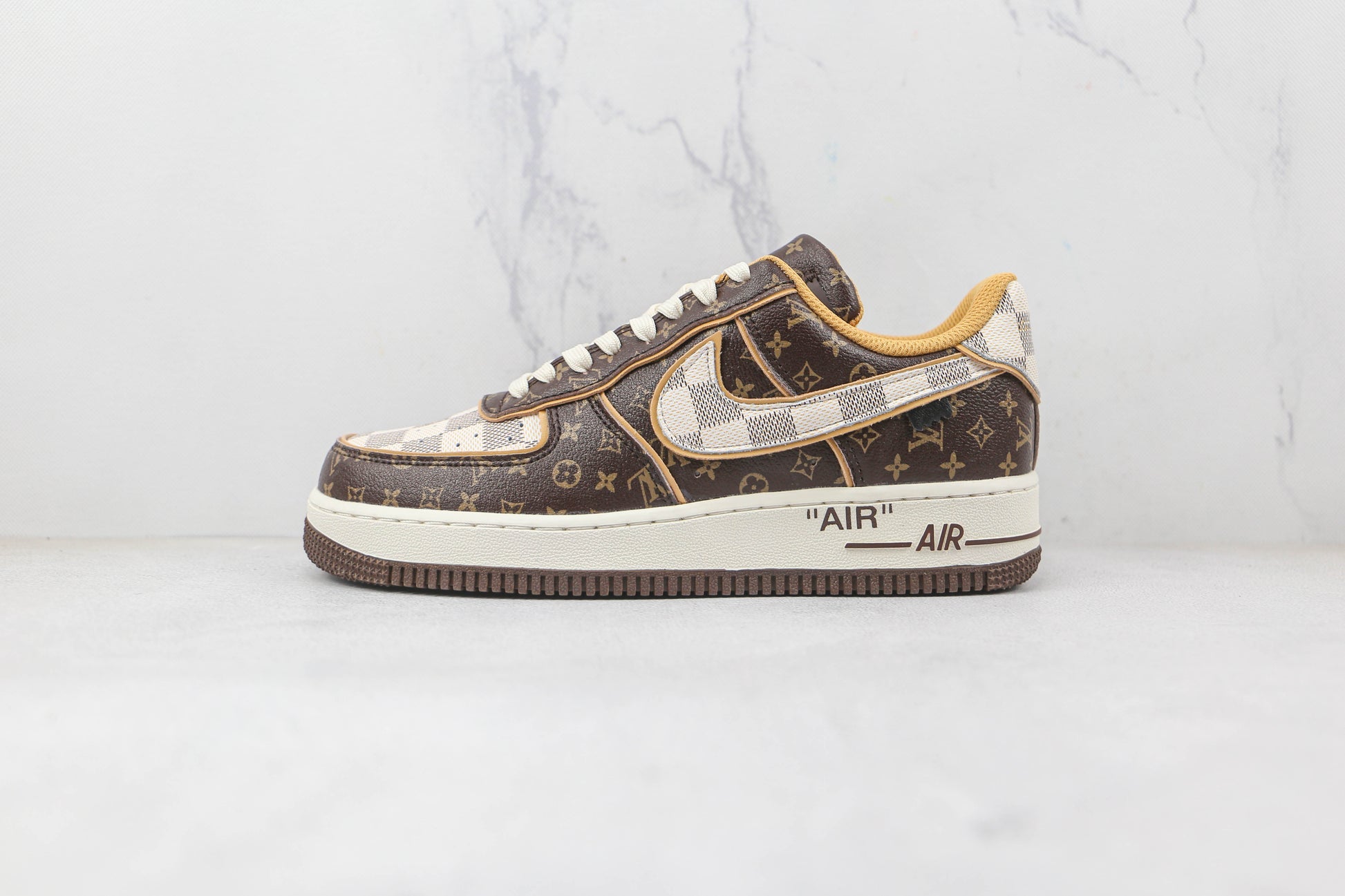 Nike Air Force 1 Low x Louis Vuitton Monogram Brown