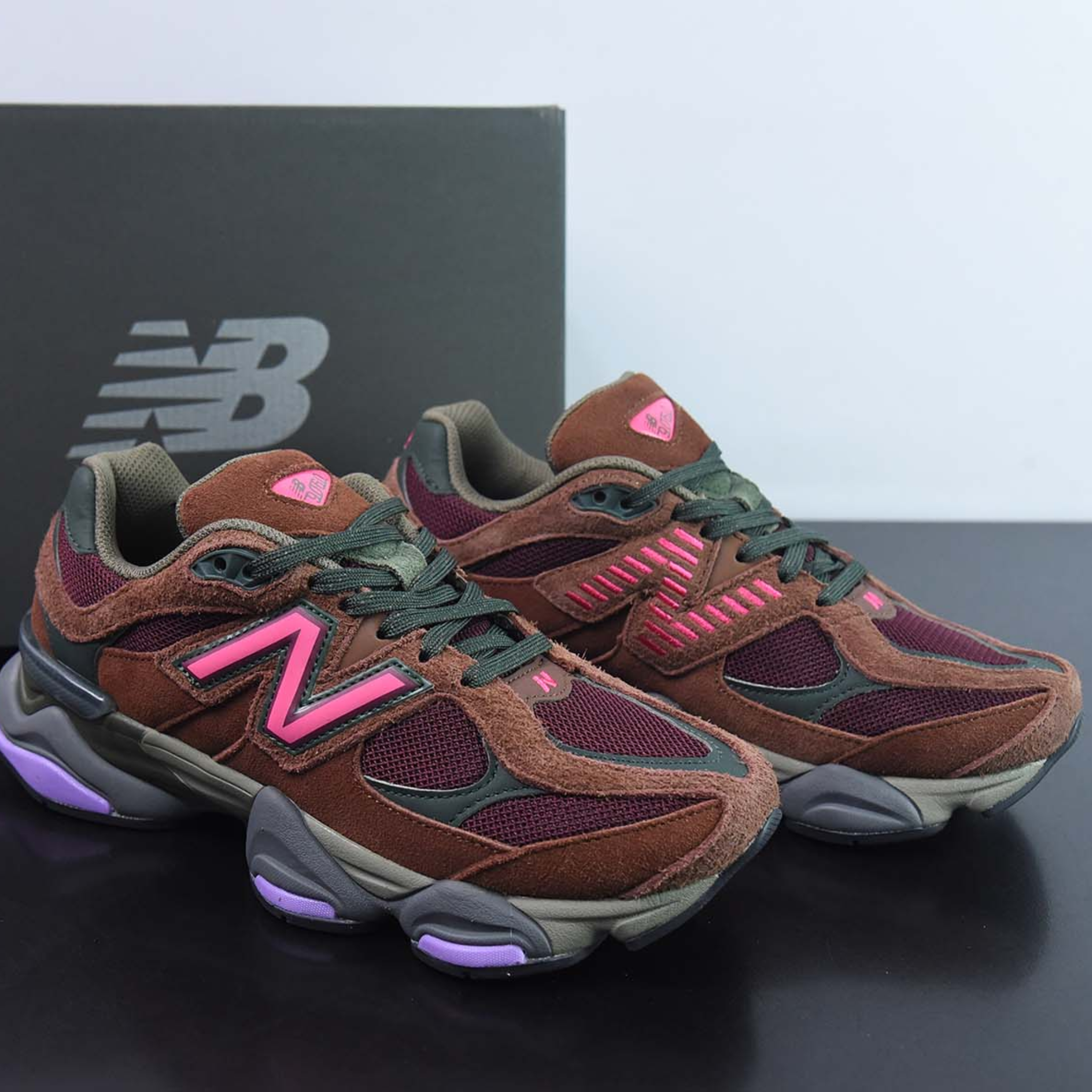 New Balance 9060 "Rich Oak Burgundy"